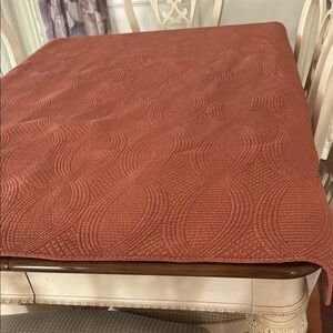 Quilted Table Top Protector.